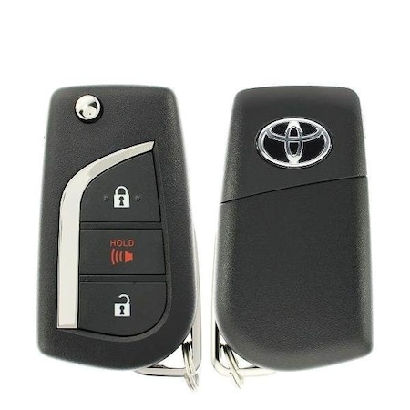 Oem OEM: REF: 2017-2018 Toyota Corolla iM / 3-Button Flip Key / PN: 89070-12C20 / HYQ12BFA (H Chip) RFK-TOY160